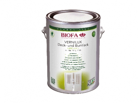 BIOFA 111546 Vernilux Decklack seidenmatt 2,5 Liter