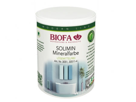 BIOFA Solimin 3051 Mineralfarbe wei 1 Liter