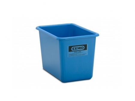 Cemo 7569 GFK Rechteckbehlter 200 l hoch Standard blau