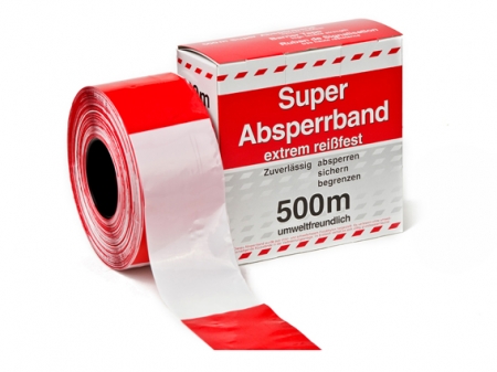 Super Absperrband 500 m / Rolle