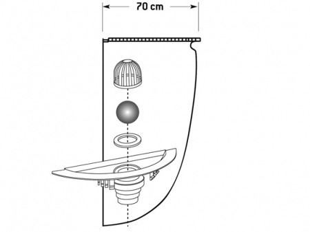 Mea MEASTOP fr LS-Tiefe 70 cm