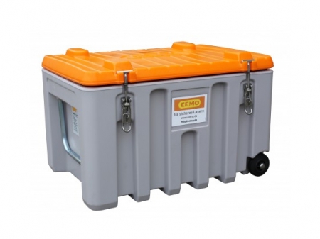 Cemo CEMbox Trolley 150 Liter grau/orange