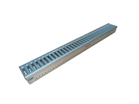 WOLFA Drainage-Rinne Fixo 110  100 cm mit Stegrost