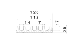 WOLFA Flachrinne AquaStop Ultra 100 cm